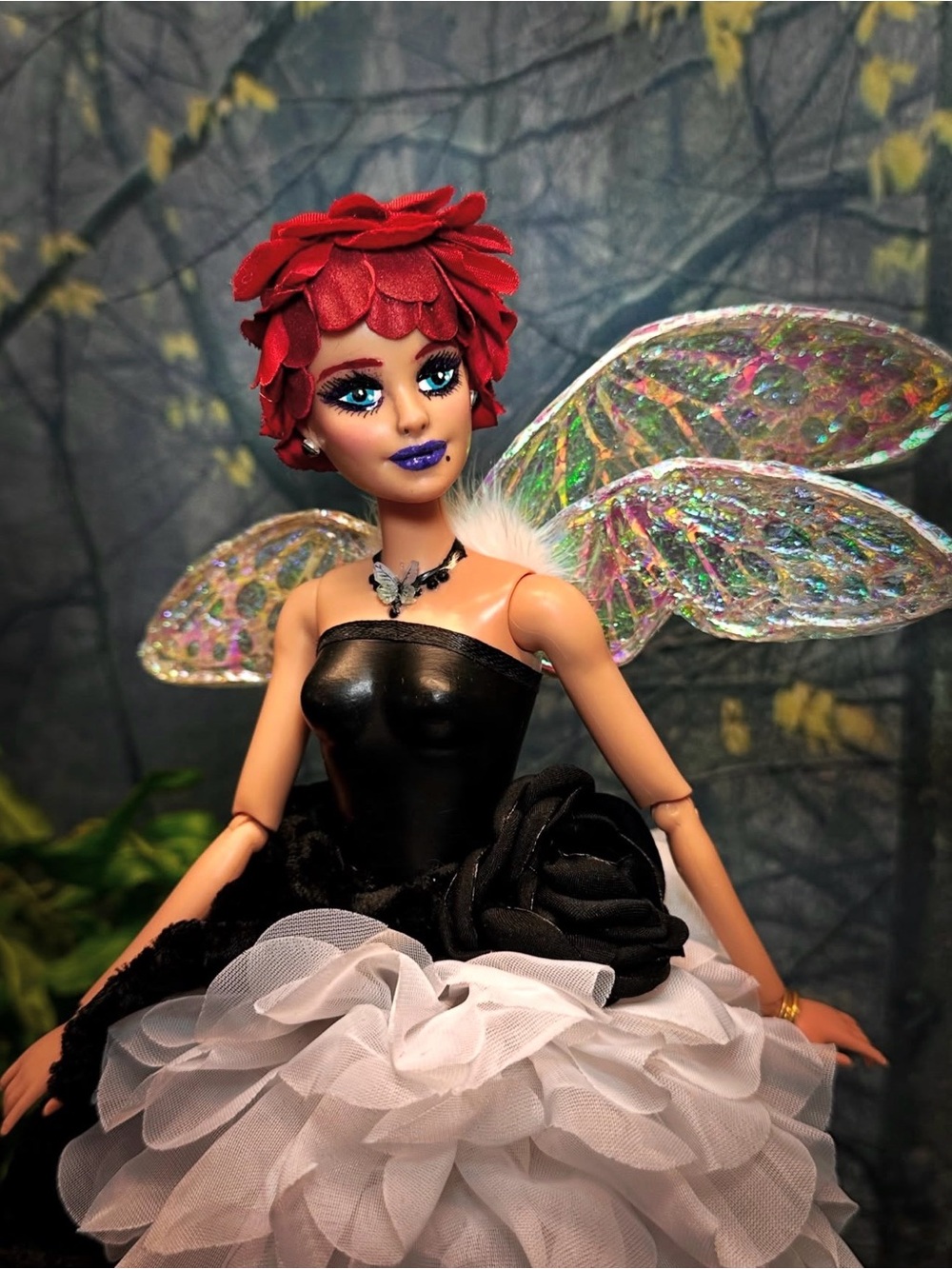 Ophelia Bloom – One of a Kind Fantasy Art Doll